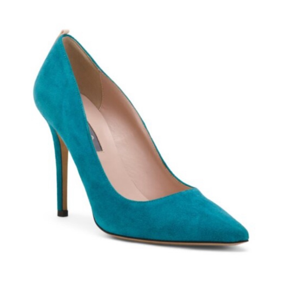 SJP by Sarah Jessica Parker - Teal Women's Pumps | Fawn